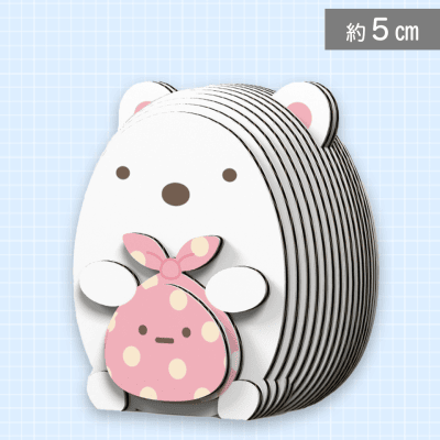 【紙製パズル】すみっコぐらし　しろくまとふろしき