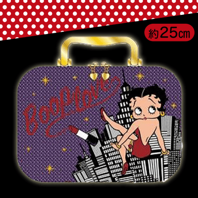 【パープル】ベティーブープ きらきらバニティバッグ