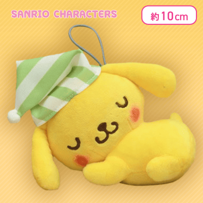 【ポムポムプリン】ゆるかわ　サンリオキャラクターズ　すやすやどり〜むぬいぐるみ