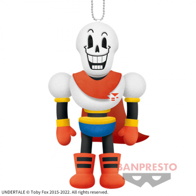 【パピルス】UNDERTALE カバンに付けられるでっかいぬいぐるみ