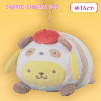 【ポムポムプリン】サンリオキャラクターズ アニマルもっちりリラックスドール
