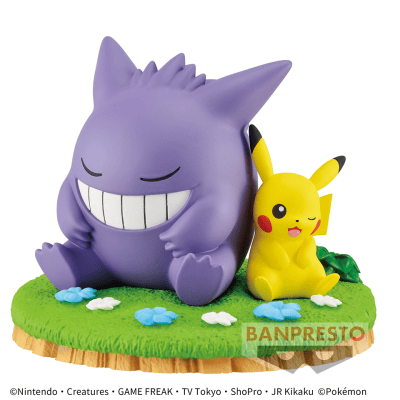 ポケットモンスター くつろぎタイム ピカチュウ＆ゲンガーフィギュア