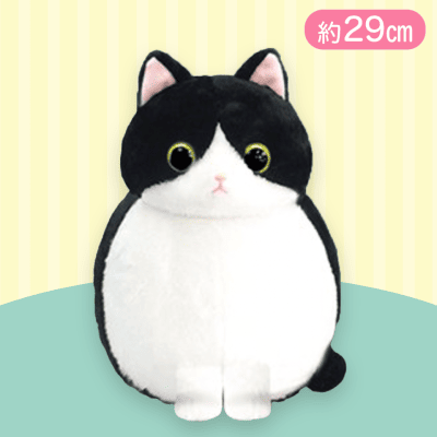 モリー】ハチワレねこのモリーJB | オンラインクレーンゲーム