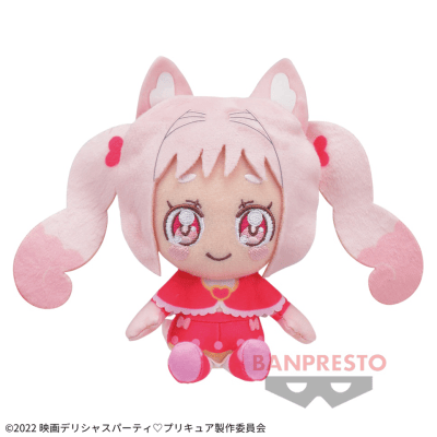 デリシャスパーティプリキュア　コロっとまんまるぬいぐるみ　５種セット Amazon.co.jp: 映画デリシャスパーティプリキュア コロっと