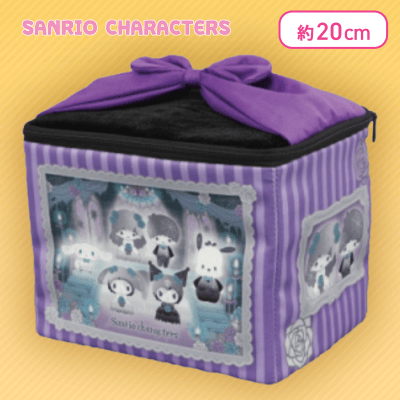 【パープル】サンリオキャラクターズ ゴーストウェディングバニティポーチ
