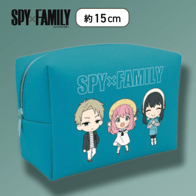 【フォージャー家】SPY×FAMILY デフォルメスクエアポーチ