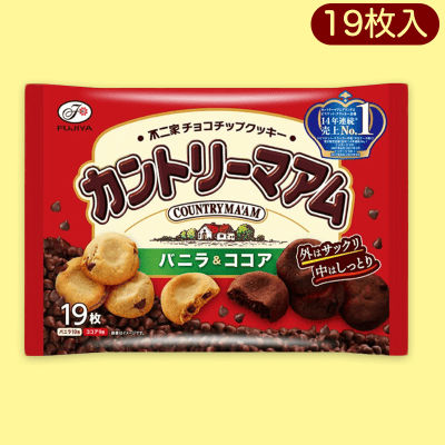 カントリーマアム〈バニラ＆ココア〉※賞味期限:2023/3