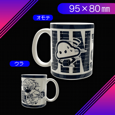 【白黒】JINstudio×CCマグカップ