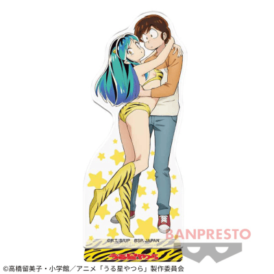 【ラム＆諸星あたる】うる星やつら スタンド付きアクリルプレート