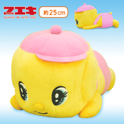 【ピンク】フエキ うつぶせぬいぐるみBIG