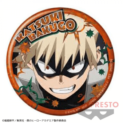 【爆豪勝己】僕のヒーローアカデミア ホログラム缶バッジ