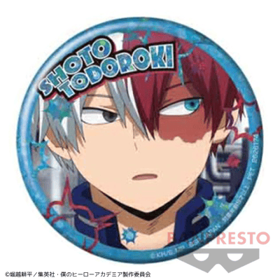 【轟焦凍】僕のヒーローアカデミア ホログラム缶バッジ