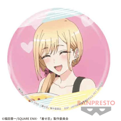 【D】その着せ替え人形は恋をする　ホログラム缶バッジ