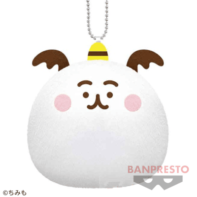 【ツバサ】ちみも カバンに付けられるぬいぐるみ〜シャレオツ・めがね・ツバサ・ぶち〜