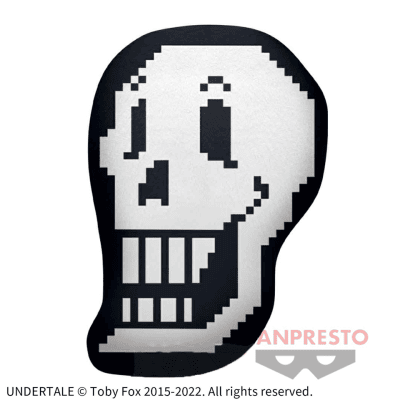 UNDERTALE ふわむにでっかいフェイスクッション～サンズ＆パピルス～ Amazon.co.jp: undertale ふわむに でっかい フェイス