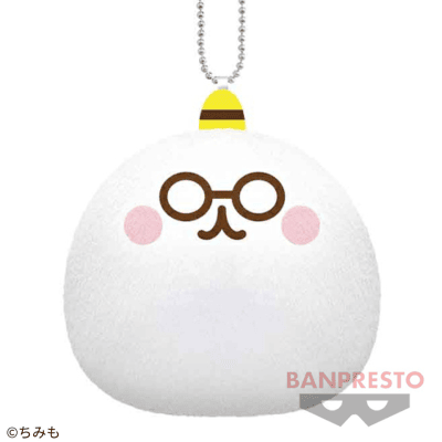 【めがね】ちみも カバンに付けられるぬいぐるみ〜シャレオツ・めがね・ツバサ・ぶち〜