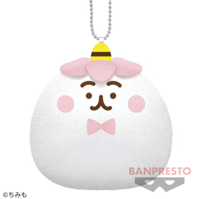 【シャレオツ】ちみも カバンに付けられるぬいぐるみ〜シャレオツ・めがね・ツバサ・ぶち〜