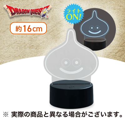 【スライム】ドラゴンクエスト　AM　アクリルLEDライト　スライム＆キングスライム