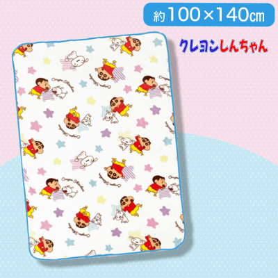 【しんちゃん×シロ】クレヨンしんちゃんマイヤーハーフケット