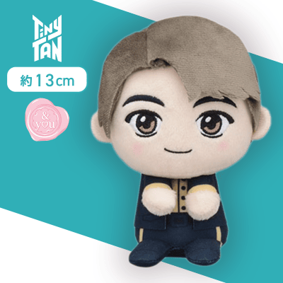 【Jin】TinyTAN ＆ you モアプラスぬいぐるみ〜Butter〜“RM＆Jin＆SUGA＆j-hope”