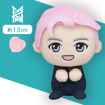 【RM】TinyTAN ＆ you モアプラスぬいぐるみ〜Butter〜“RM＆Jin＆SUGA＆j-hope”
