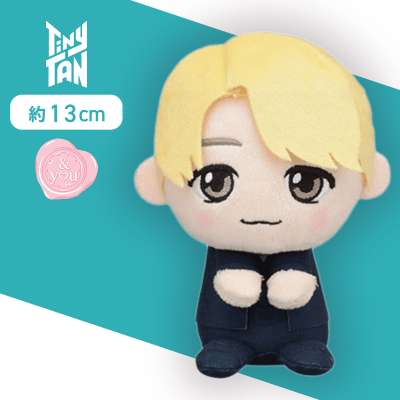 【Jimin】TinyTAN ＆ you モアプラスぬいぐるみ〜Butter〜“Jimin＆V＆Jung Kook”
