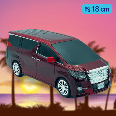 【レッド】RC TOYOTA ALPHARD 