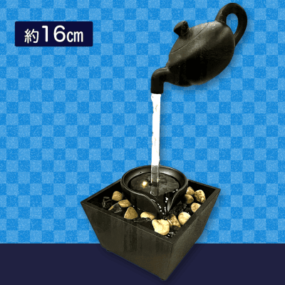 【壺流水】卓上噴水　古都の泉5