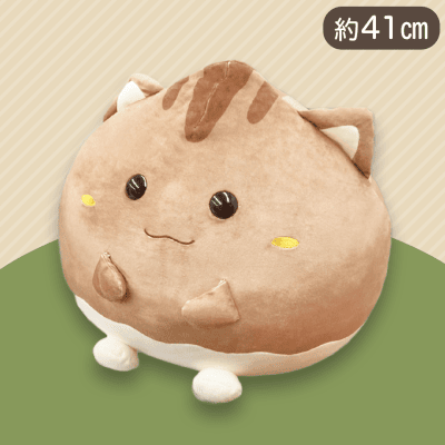 まるまるっと♪もちもちリスくんBIGぬいぐるみ | オンライン
