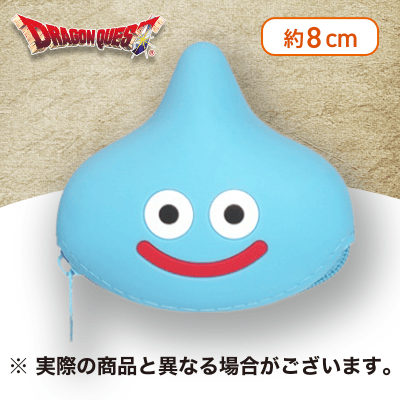 【スライム】ドラゴンクエスト　AM　シリコンポーチ　スライムいっぱい