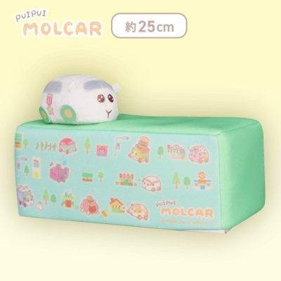 【シロモ】PUI PUI モルカー ーDesignProduced by Sanrioー PUI PUIティッシュボックスカバー