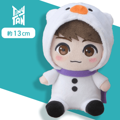 【Jung Kook】TinyTAN　Purple Holidays　おすわりぬいぐるみ“Jimin＆V＆Jung Kook”