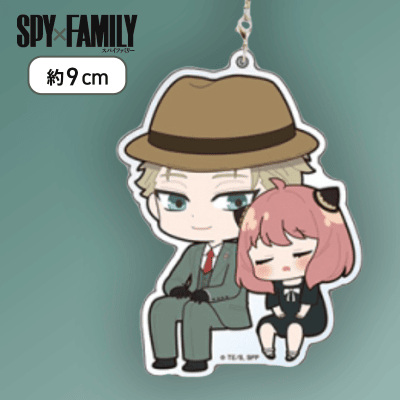 【ロイド&アーニャ】SPY×FAMILY クリアマスコット