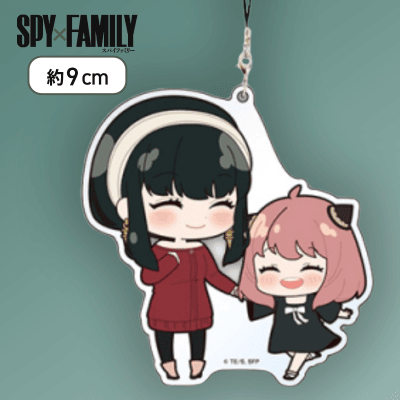 【ヨル&アーニャ】SPY×FAMILY クリアマスコット