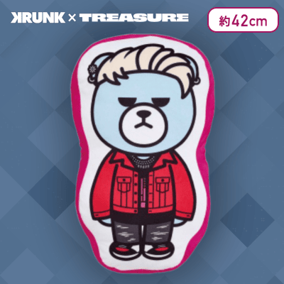 【CHOI HYUN SUK】KRUNK×TREASURE　描き下ろしダイカットクッションvol.1