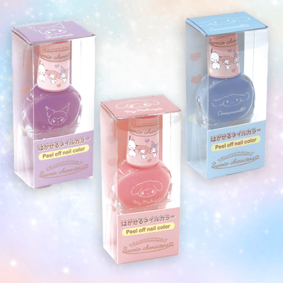 【Aセット】サンリオキャラクターズ はがせるネイルカラー
