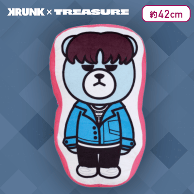 【SO JUNG HWAN】KRUNK×TREASURE　描き下ろしダイカットクッションvol.4