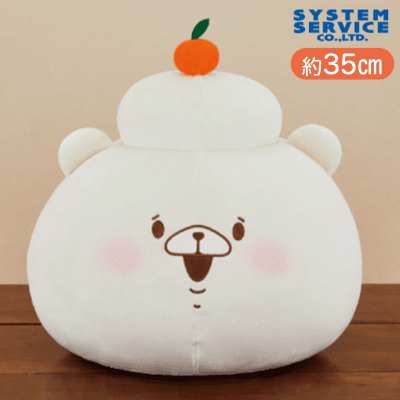 ともだちはくま 鏡もち もちもちクッションXL プレミアム