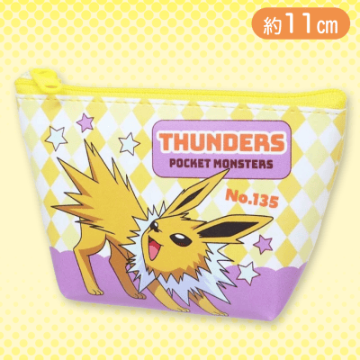 サンダース】ポケモン船型ミニポーチイーヴイフレンズ