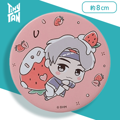 【V】TinyTAN　Sweet Time　モアプラス缶バッジ