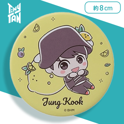【Jung Kook】TinyTAN　Sweet Time　モアプラス缶バッジ