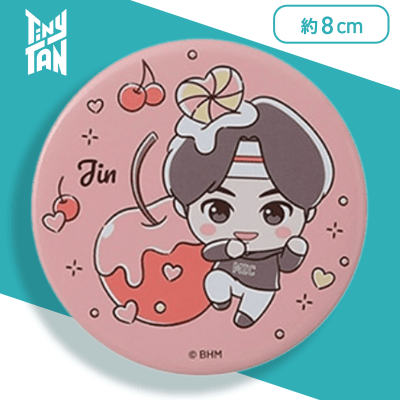 【Jin】TinyTAN　Sweet Time　モアプラス缶バッジ