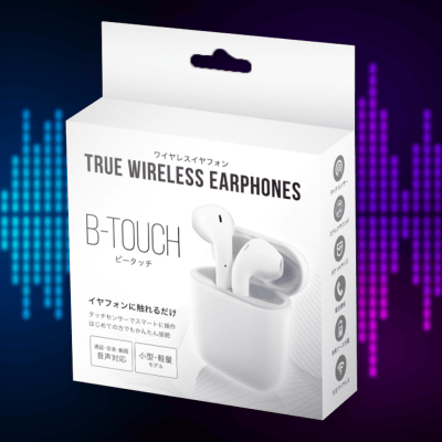 ワイヤレスイヤフォン B-TOUCH