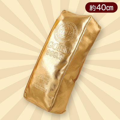 【丸ロゴ】ゴールドプレミアムクッション