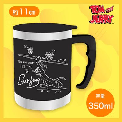 【ブラック】トム＆ジェリー　スマートステンレスタンブラー2