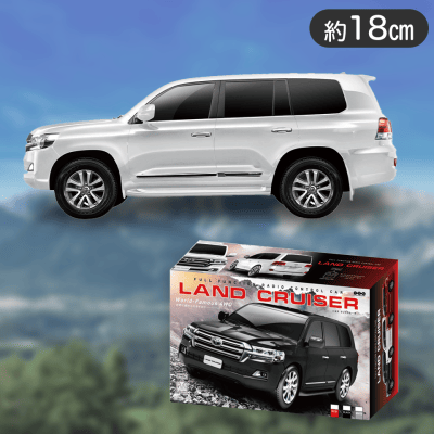 【ホワイト】RC TOYOTA LAND CRUISER 5