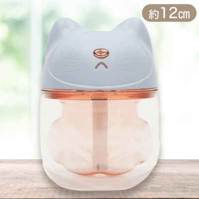 【ブルー】USBミニLED加湿器 CatPad