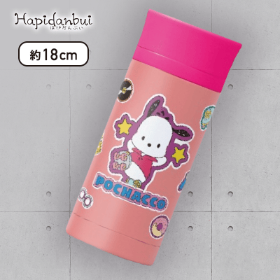 【ポチャッコ】はぴだんぶい ポップステッカーステンレスボトル