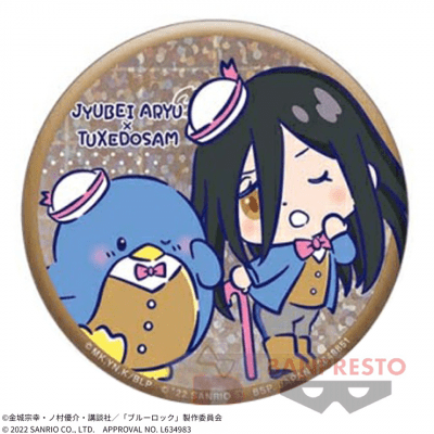 【蟻生十兵衛】ブルーロック×キャラクターコラボ ホログラム缶バッジ