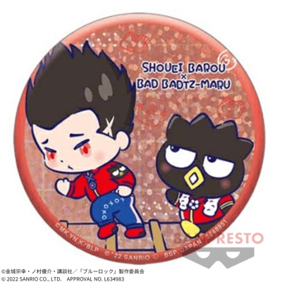 【馬狼照英】ブルーロック×キャラクターコラボ ホログラム缶バッジ